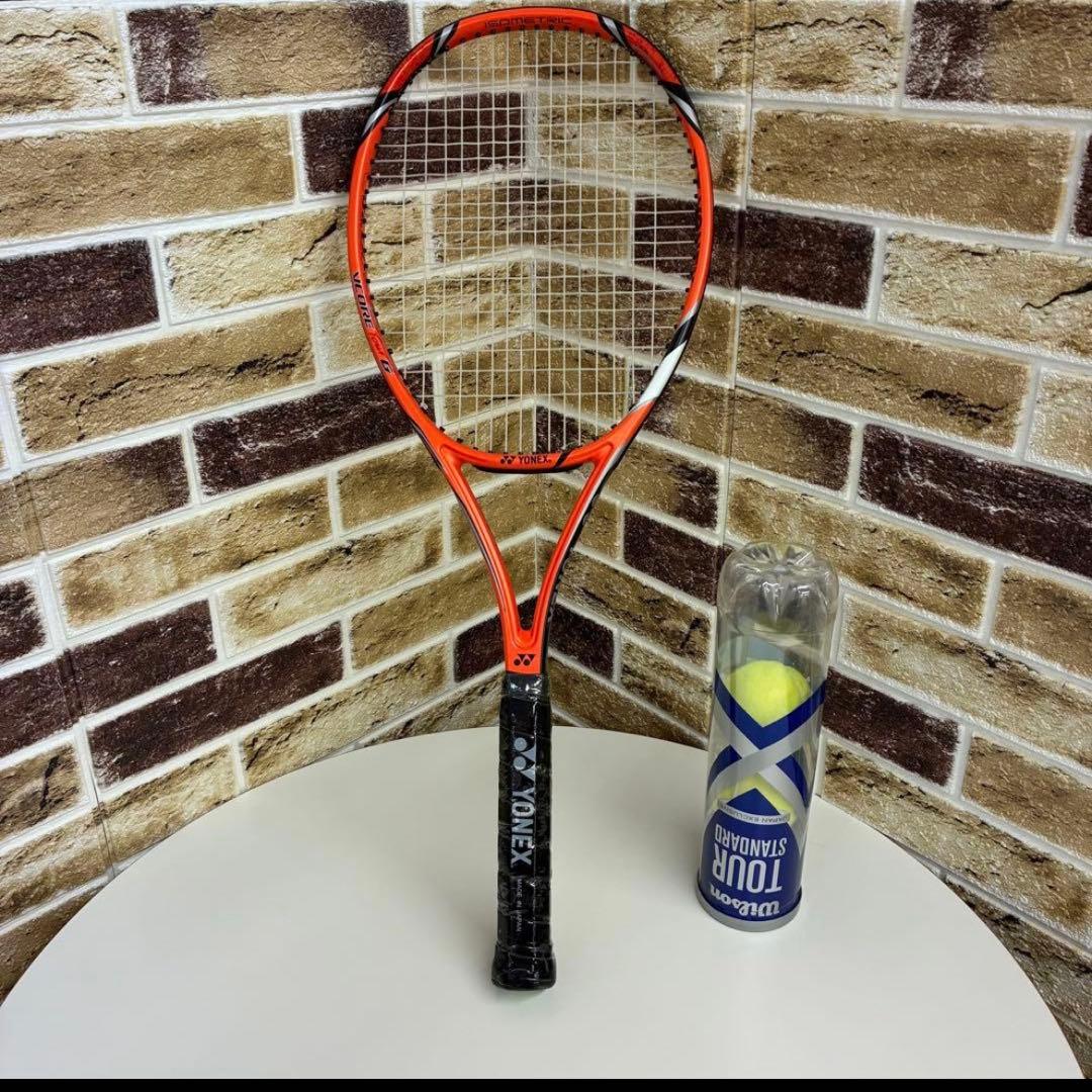 ♩YONEX　テニスラケット　VCORE　TourG　未使用テニスボール3個付き