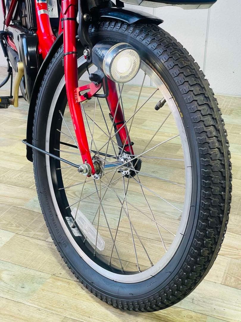 2993ヤマハ8.7アンペア3人乗り対応20インチ子供乗せ　電動アシスト自転車