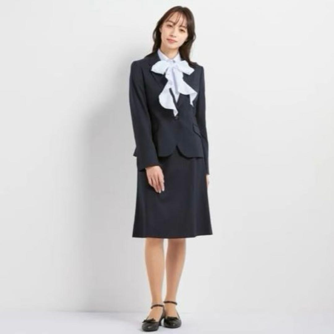 【未使用タグ付】アオキ× CanCamコラボスカートスーツセット ネイビー 5号