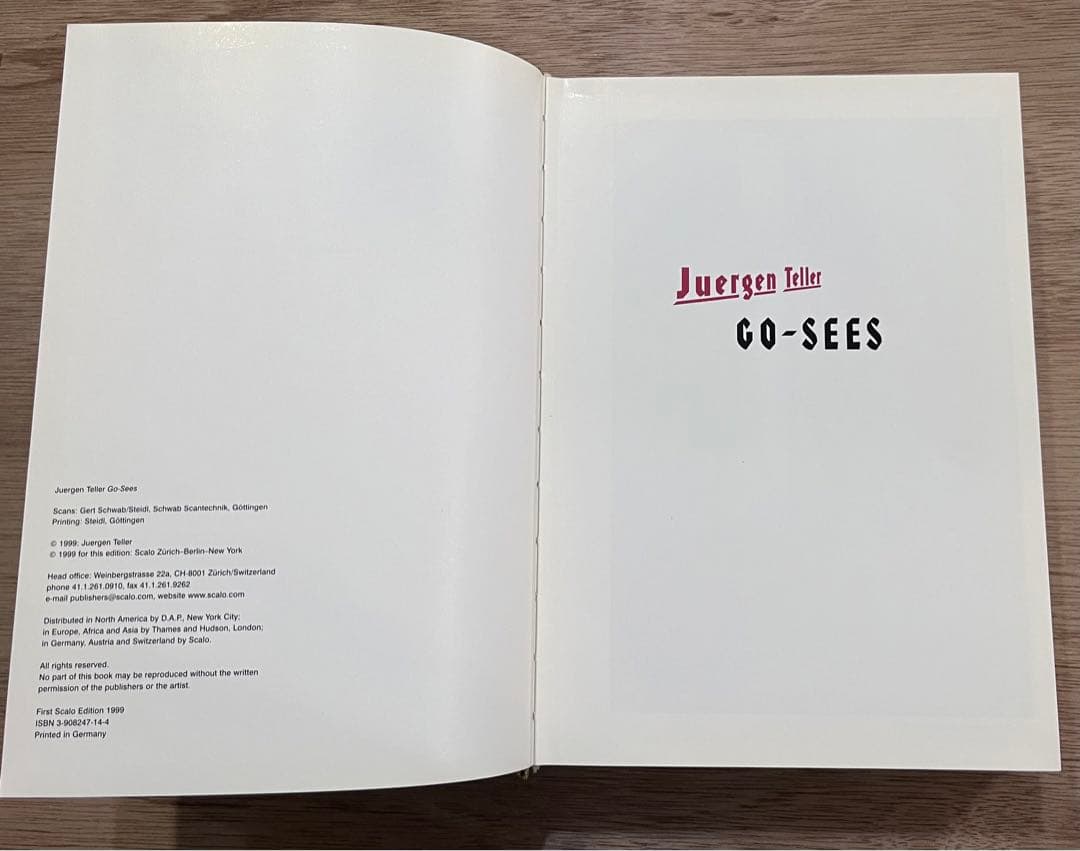 Juergen Teller GO-SEES ユルゲン・テラー　写真集　送料無料