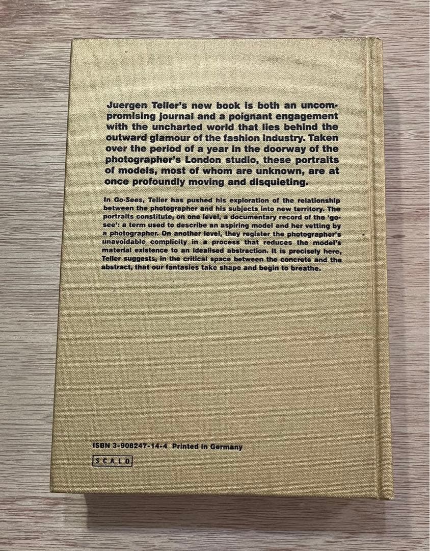 Juergen Teller GO-SEES ユルゲン・テラー　写真集　送料無料