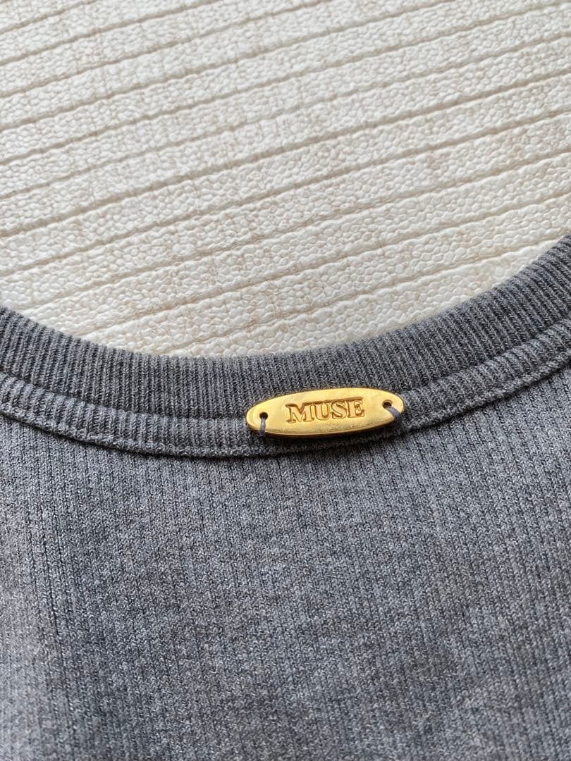 ドゥーズィエムクラス　LOREL RIB タンクトップ　グレー