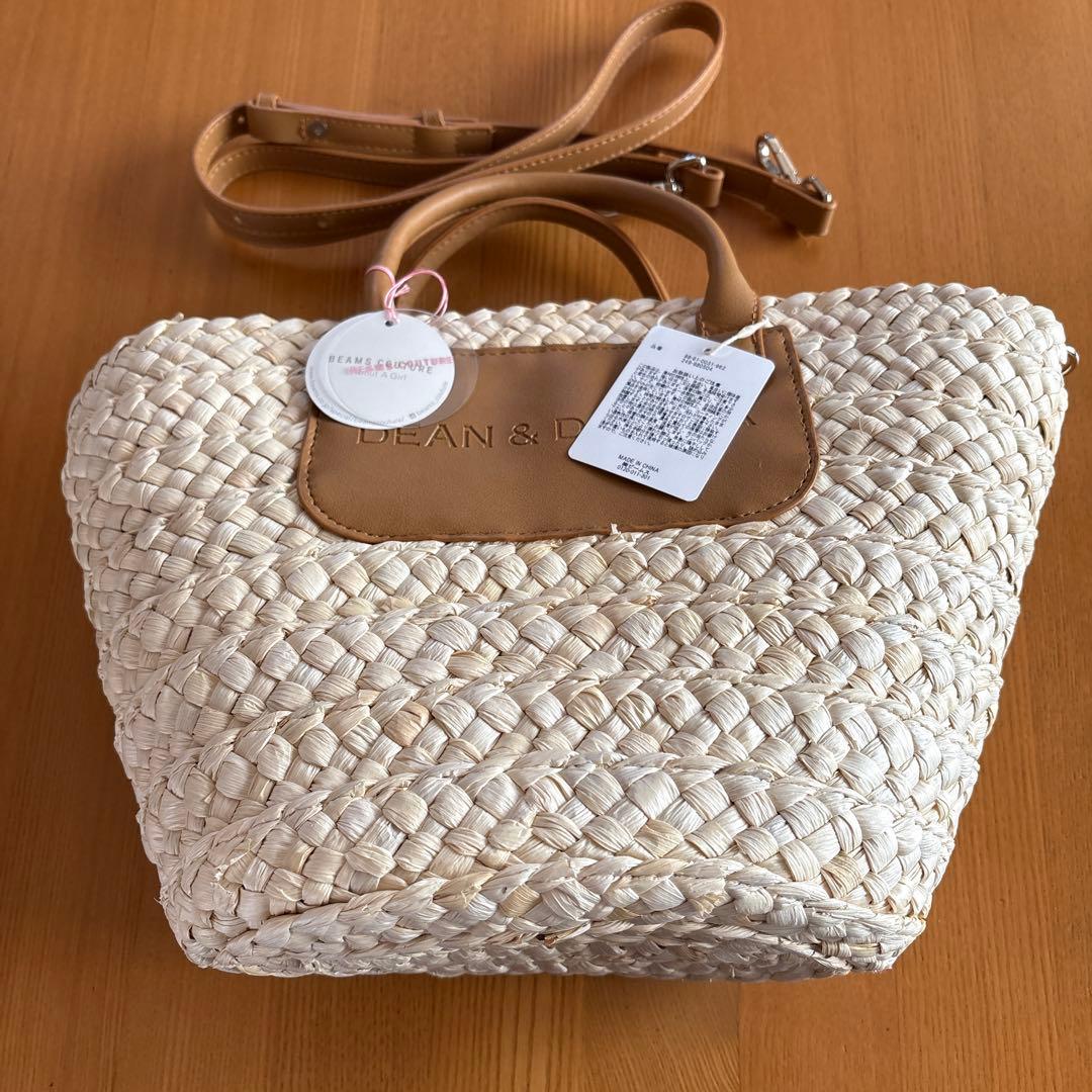 DEAN & DELUCA かごバッグ 小型