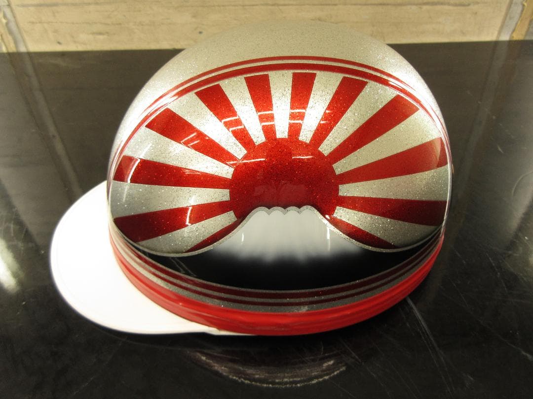 三つボタン‼送料込！！カスタムコルク半　富士日章　ラメ最安値003