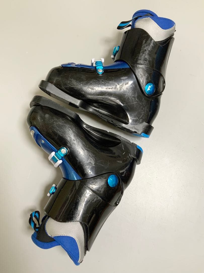 ジュニアスキー 4点セット　KAZAMA 板126cm／靴23cm