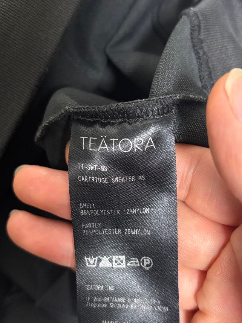 TEATORA CARTRIDGE SWEATER MS サイズ2