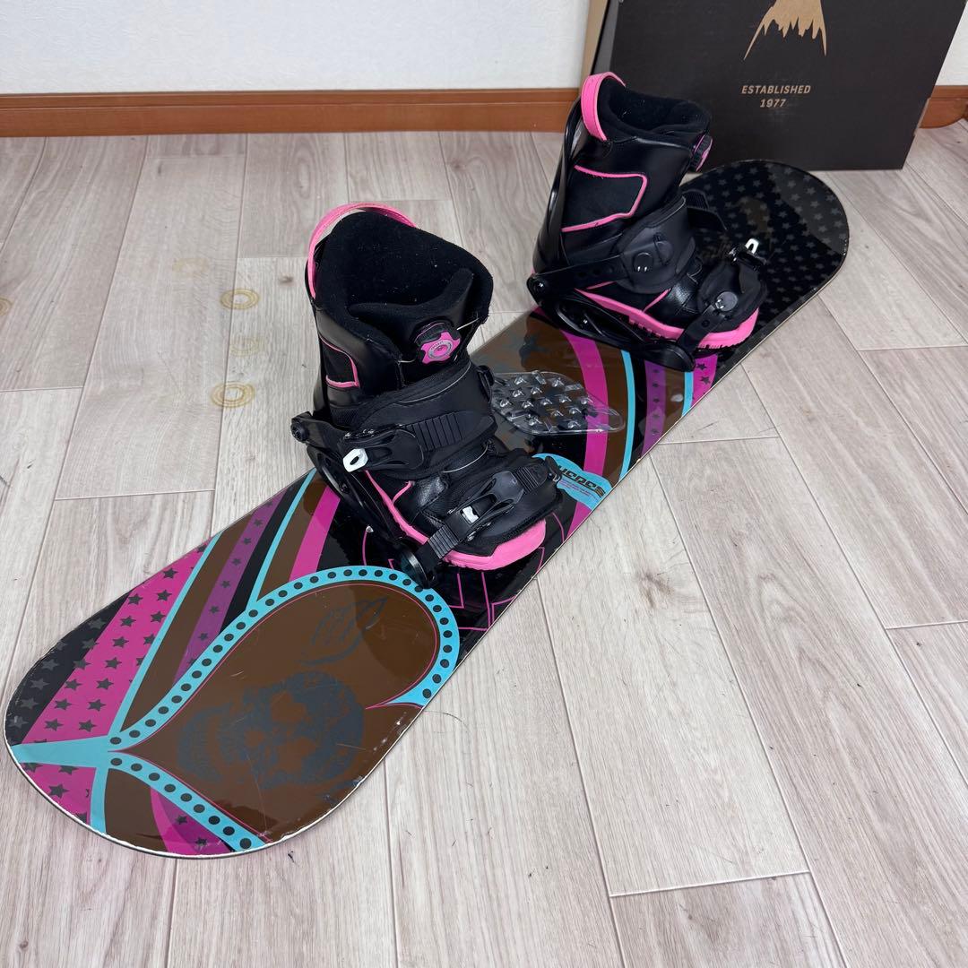 キッズ スノーボード セット 110cm ブーツ20-21cm