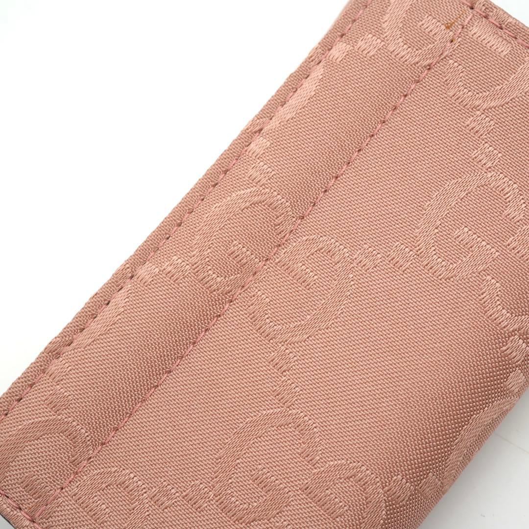 ✨未使用展示品・箱付き✨　GUCCI キーケース　GGライン キャンバス　6連