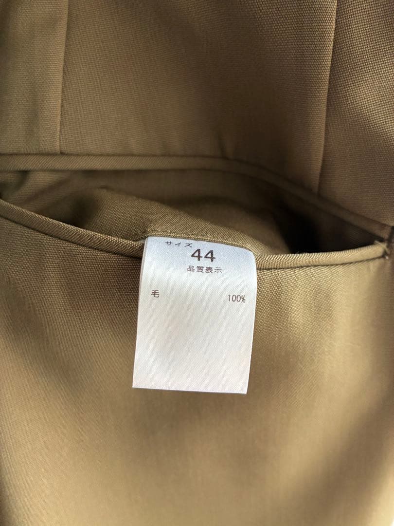 【NEAT】　ウールスラックス マスタード　44