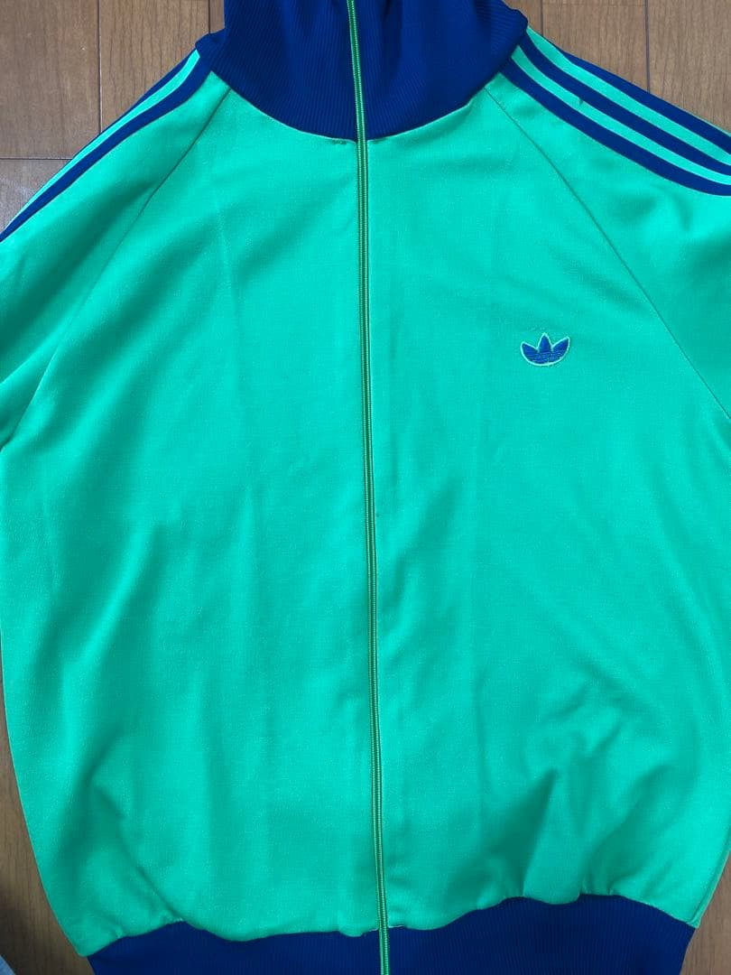 70s 80s adidas トラックジャケット　ジャージ　テザント　5号