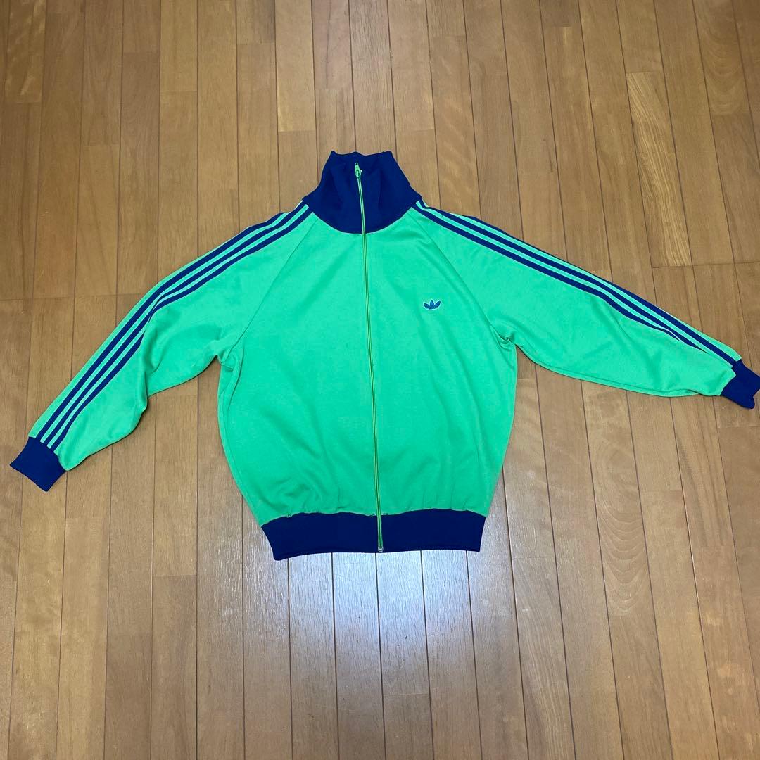 70s 80s adidas トラックジャケット　ジャージ　テザント　5号
