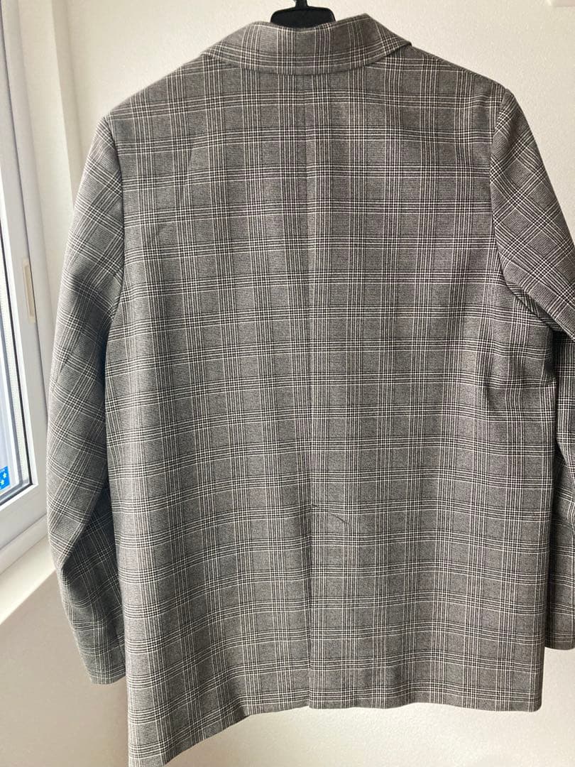 ジャーナルスタンダードレリューム　ダブルフロントチェックジャケット