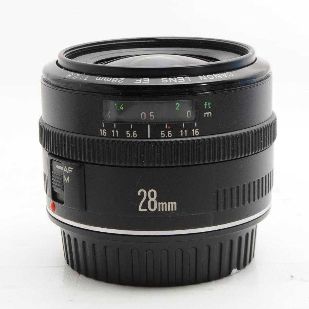 【最大1000円引き】Canon EF 28mm F2.8✨単焦点レンズ