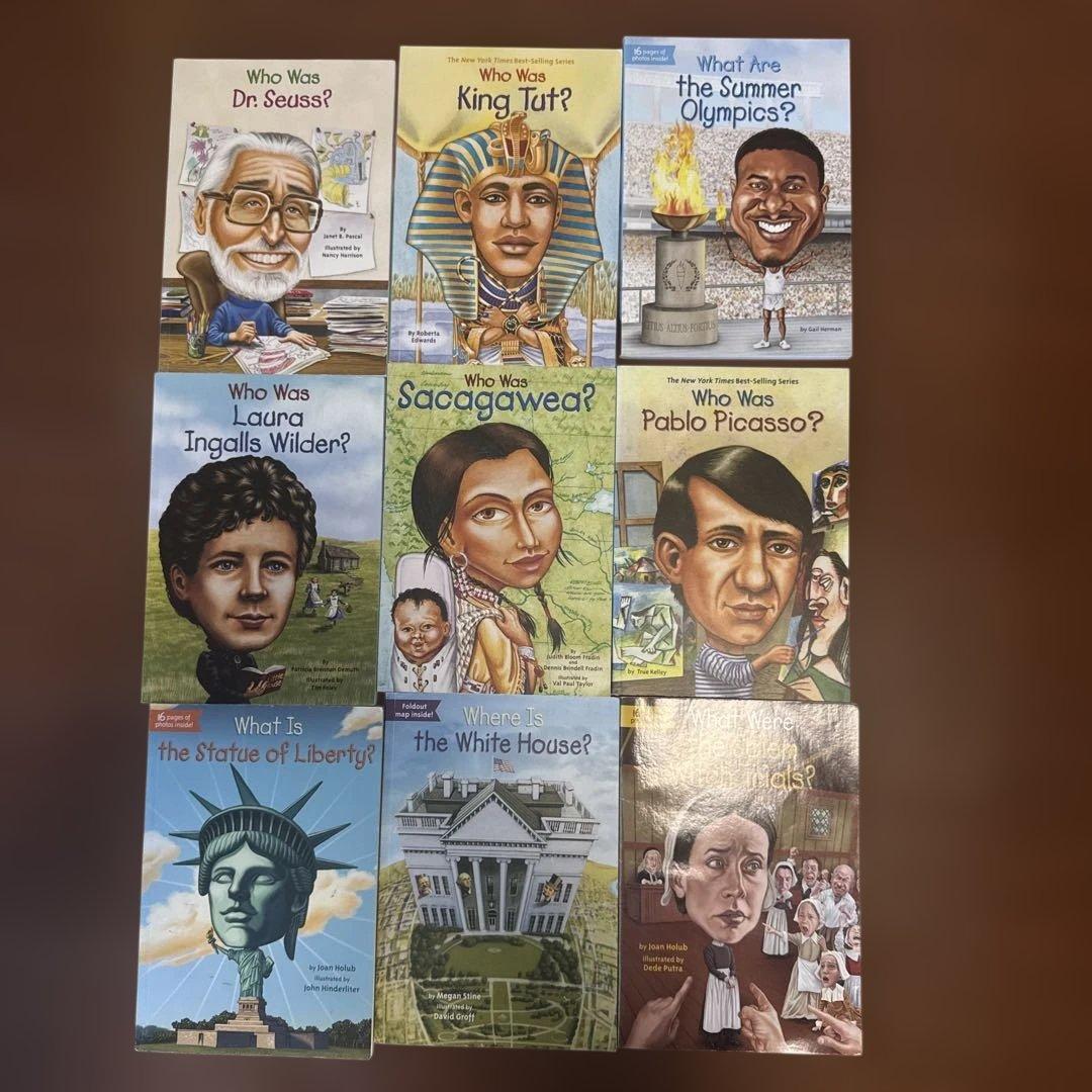 Who Was?シリーズ 絵本セット 9冊