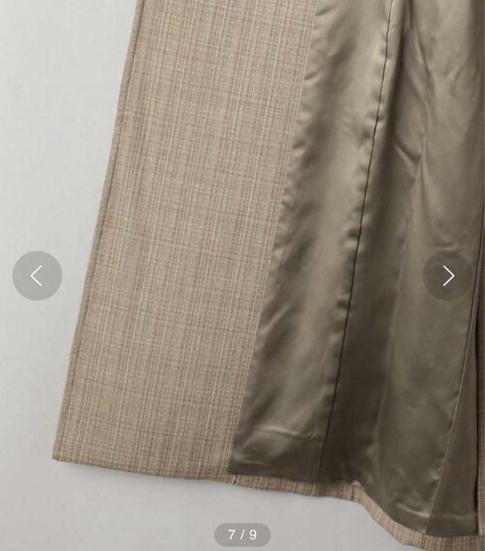 AURALEE チェックダブルクロスコート シャドウチェックチェスターコート