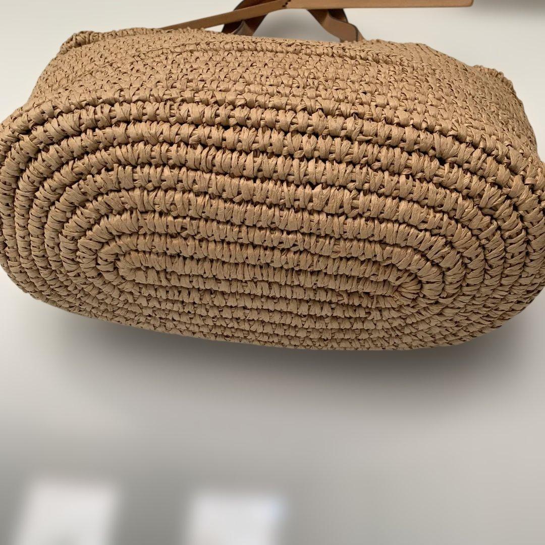 Tory Burch ベージュ トートバッグ フリンジ付き