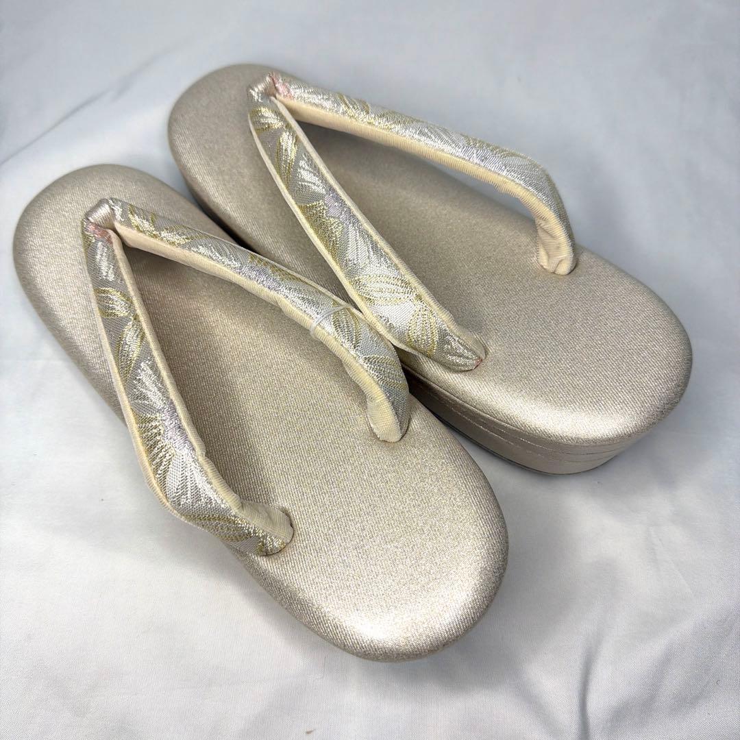 新品　草履　バッグ　セット　日本製　フォーマル　訪問着　Mサイズ