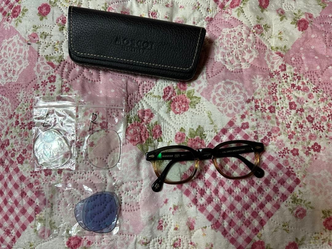 MOSCOT LEMTOSH 横浜限定グレーxブラウンフェード