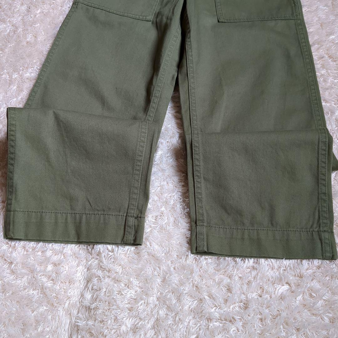 【タグ付き】25SS　ルーズベイカーパンツ　カーキ　サイズ34