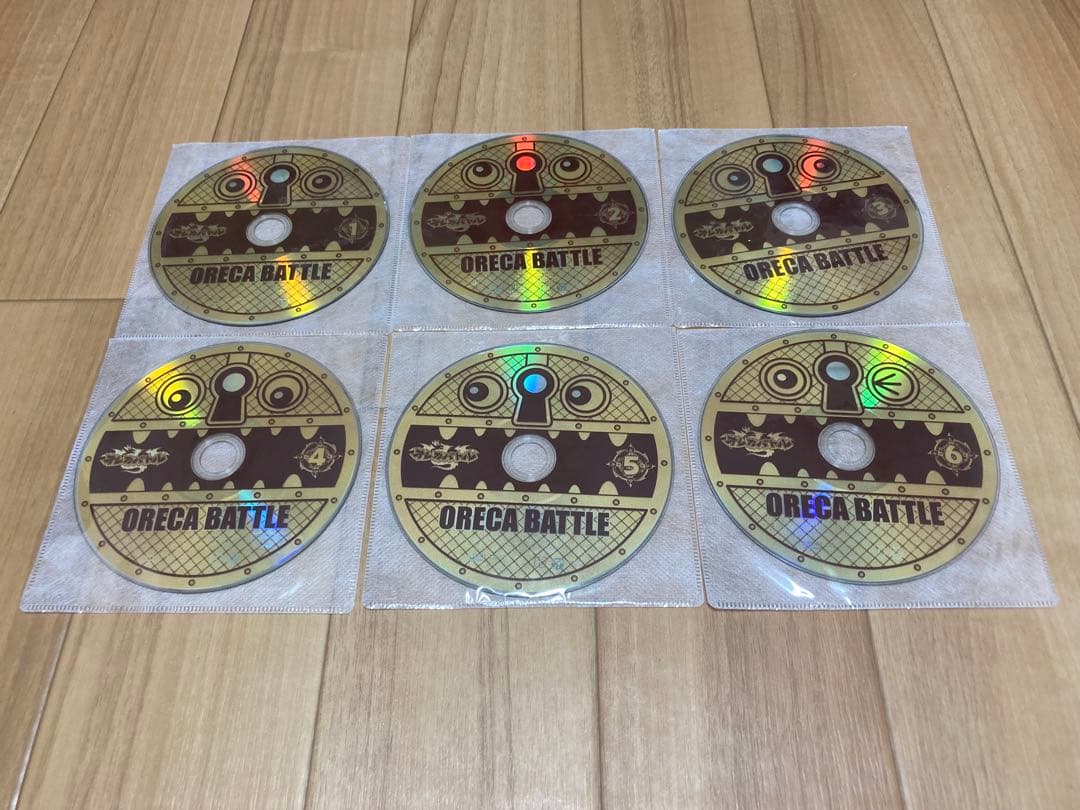 DVD テレビアニメ オレカバトル 全6巻