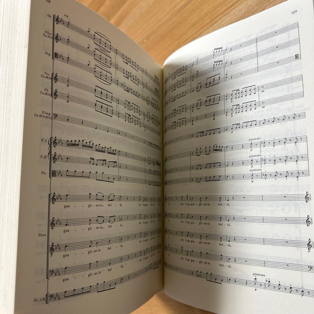 モーツァルト コジ・ファン・トゥッテ スコア