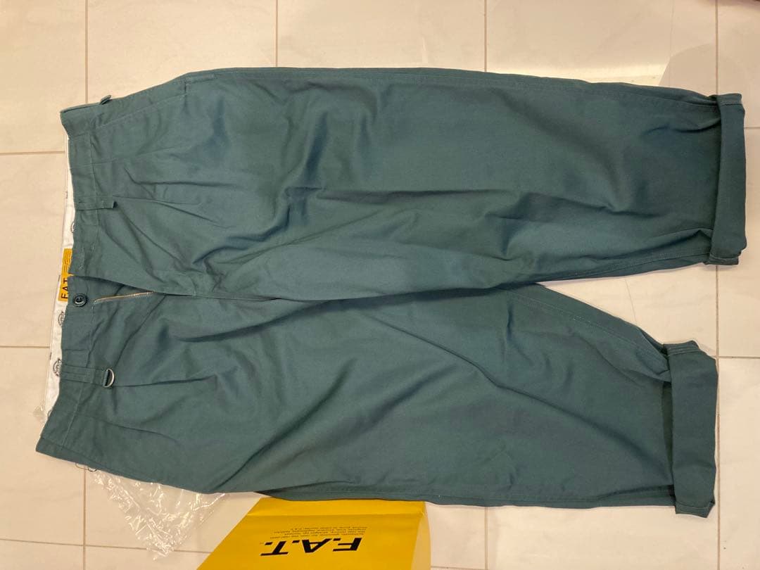 FAT BIGGIES ワイドチノタイプパンツ FAT×Dickiesコラボ