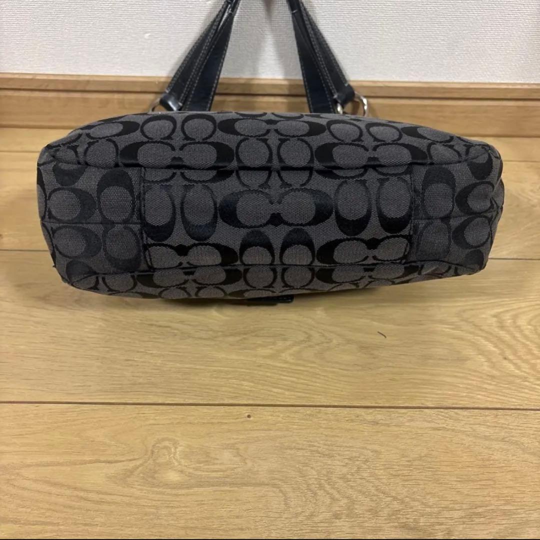 00s 【COACH】 F17094 black tote bag