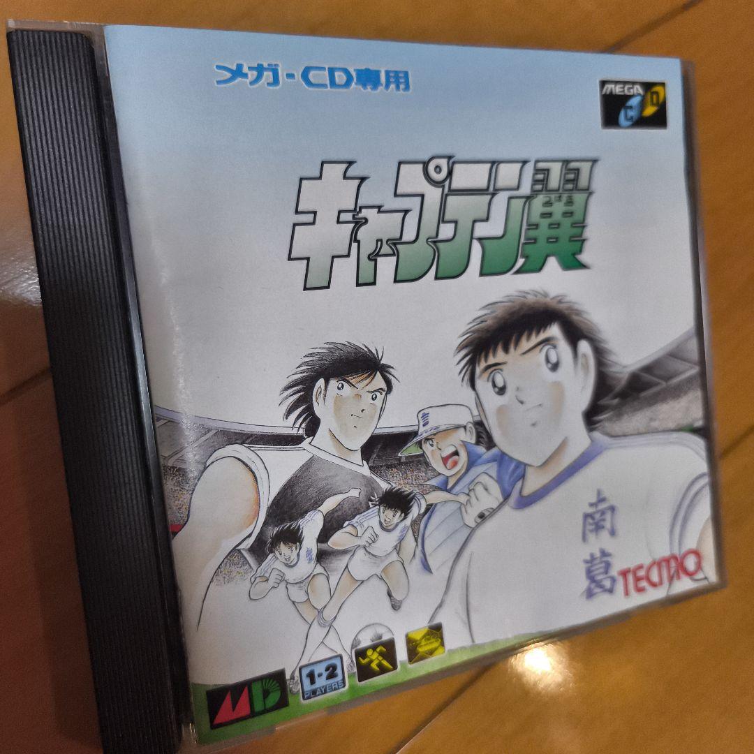 メガドライブ メガCD キャプテン翼　SEGA　　TECMO