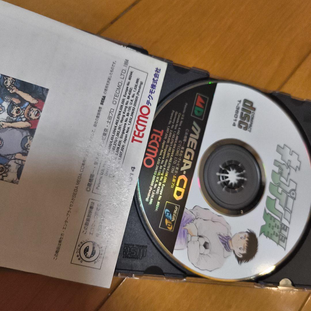 メガドライブ メガCD キャプテン翼　SEGA　　TECMO