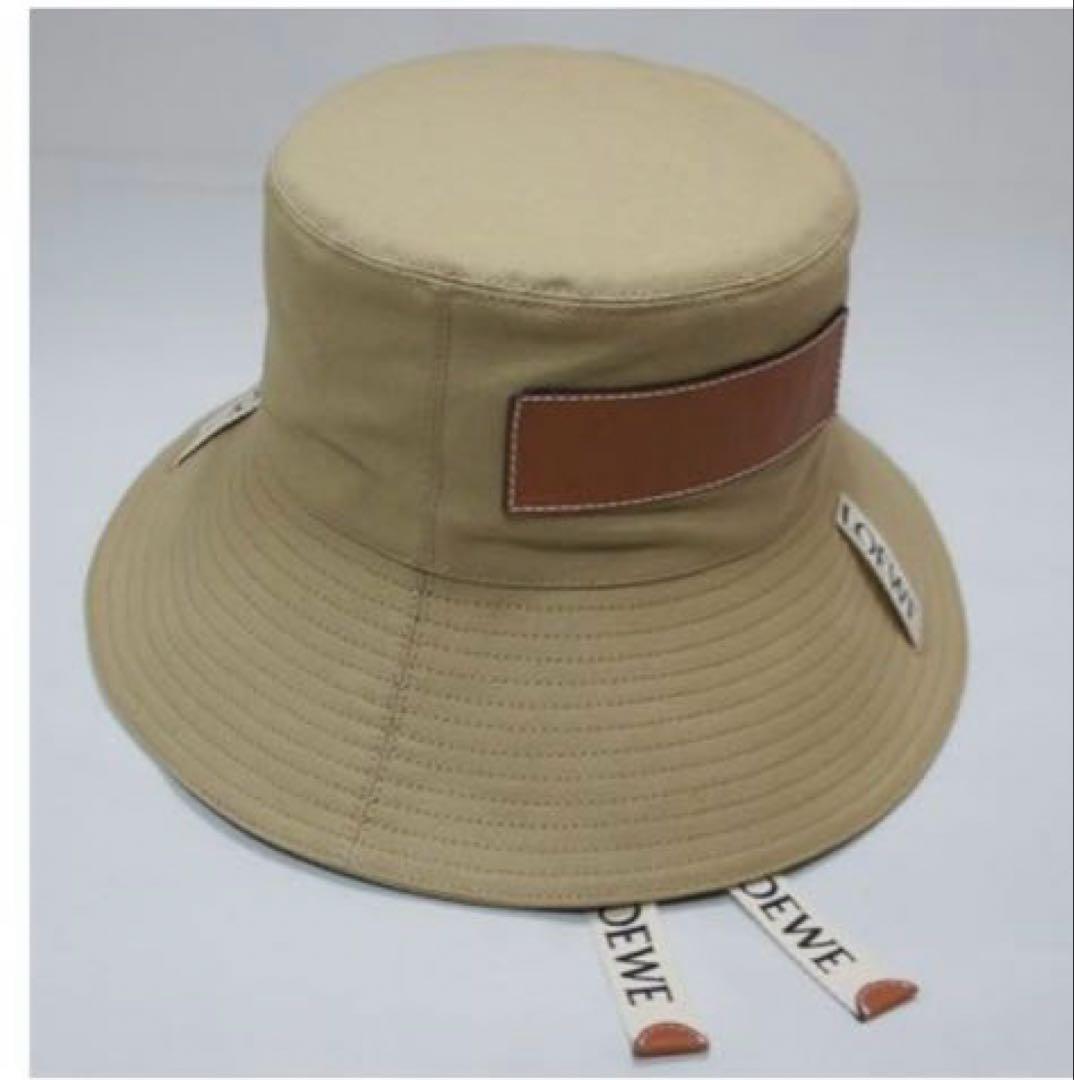 LOEWE バケットハット ベージュ　サイズ５９　正規品