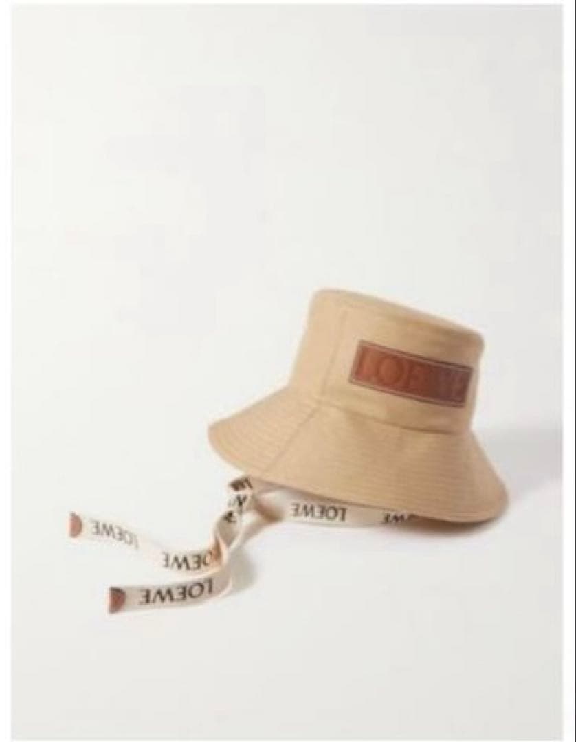 LOEWE バケットハット ベージュ　サイズ５９　正規品