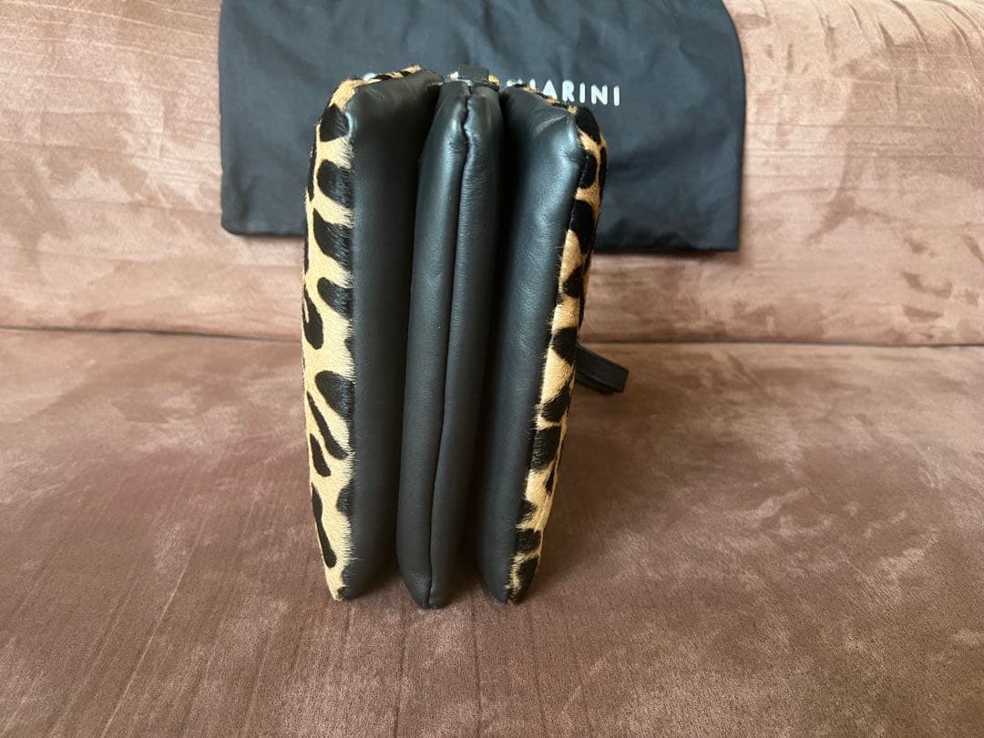 美品⭐️GIANNI CHIARINI ヒョウ柄✨ショルダーバッグ/ 2WAY