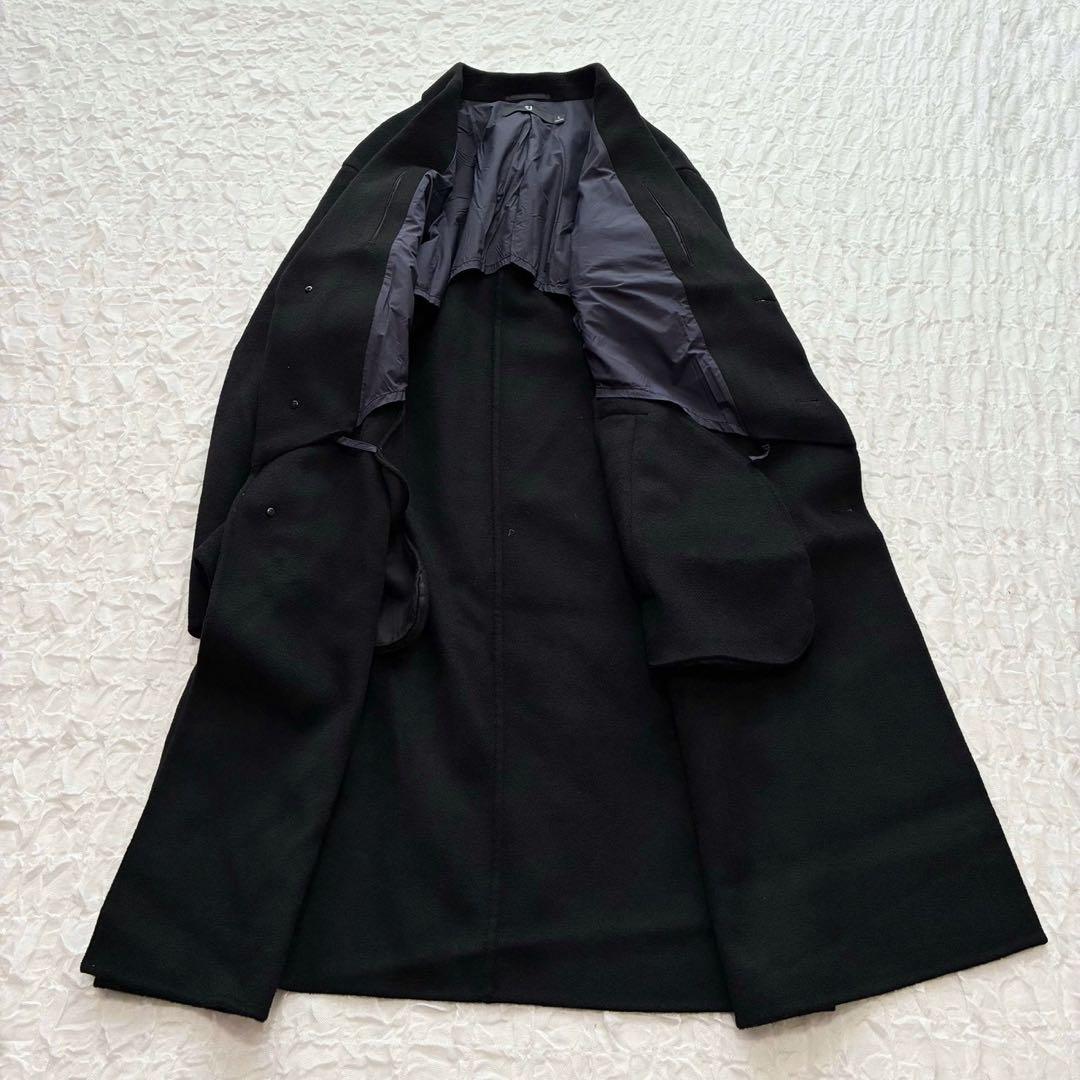 ユニクロ ジルサンダー カシミヤブレンドオーバーサイズチェスターコート L