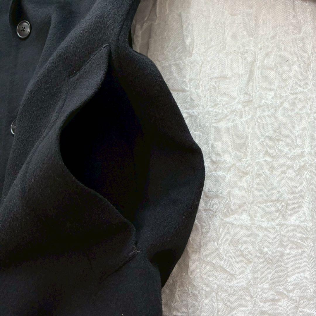 ユニクロ ジルサンダー カシミヤブレンドオーバーサイズチェスターコート L