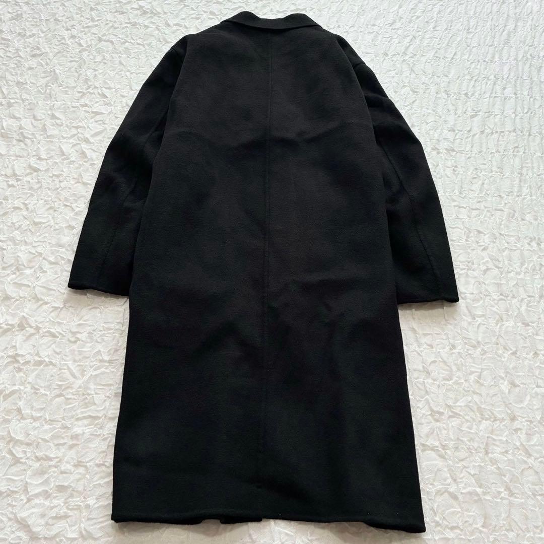 ユニクロ ジルサンダー カシミヤブレンドオーバーサイズチェスターコート L