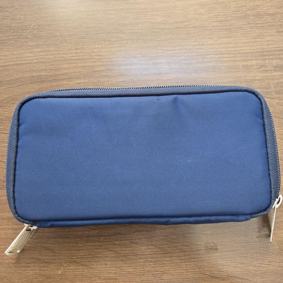 PORTER ラウンド ジップ 長財布 スヌーピー ネイビー