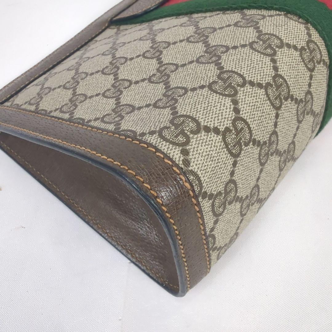 【美品】GUCCI グッチ GG柄 シェリー クラッチバッグ ポーチ