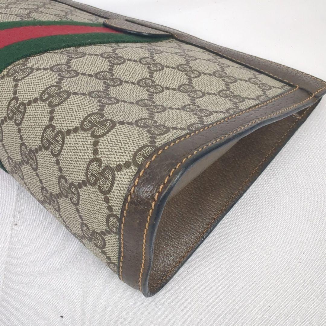 【美品】GUCCI グッチ GG柄 シェリー クラッチバッグ ポーチ