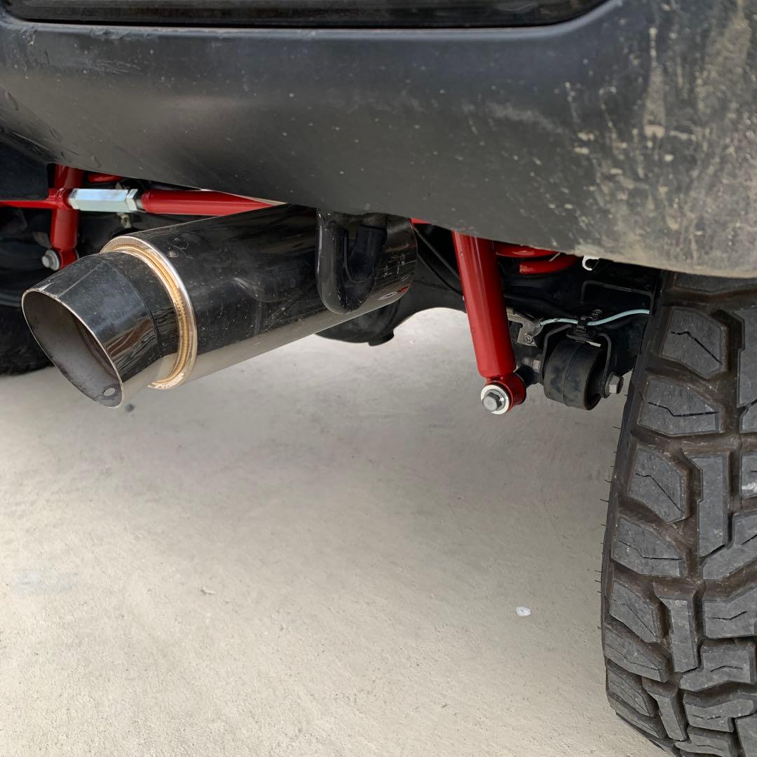 JB64W ジムニー　ウィルズウィン　砲弾　マフラー　Wirus Win