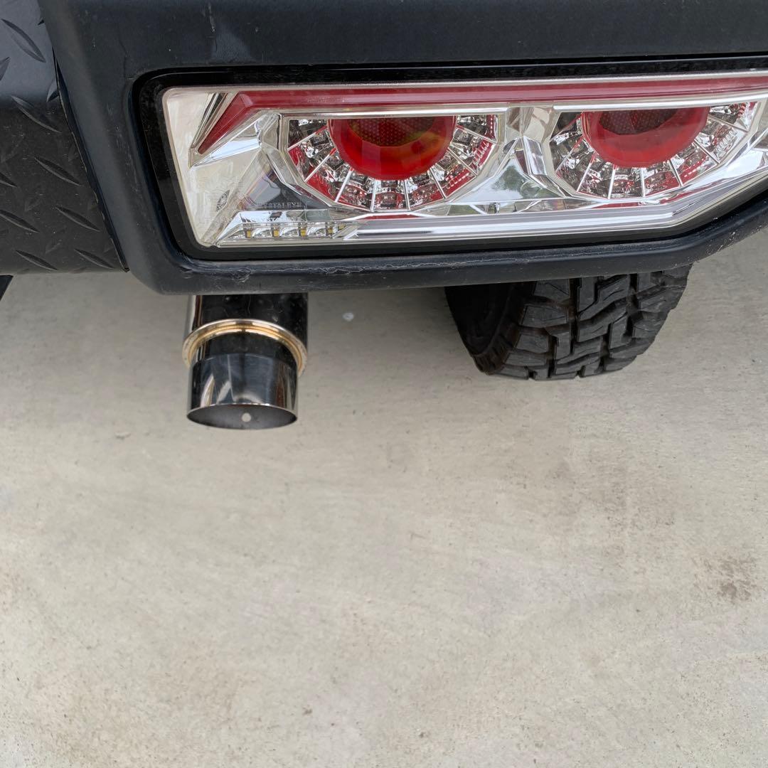 JB64W ジムニー　ウィルズウィン　砲弾　マフラー　Wirus Win