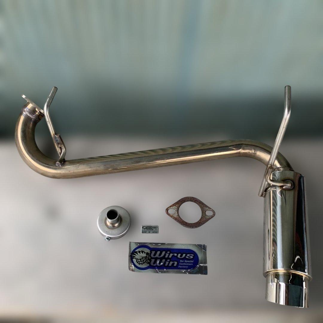 JB64W ジムニー　ウィルズウィン　砲弾　マフラー　Wirus Win