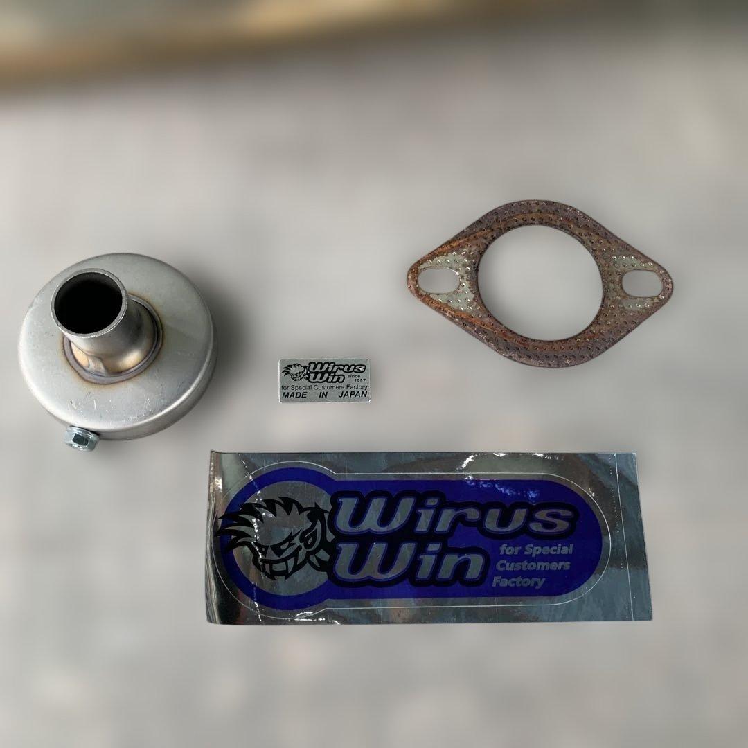 JB64W ジムニー　ウィルズウィン　砲弾　マフラー　Wirus Win