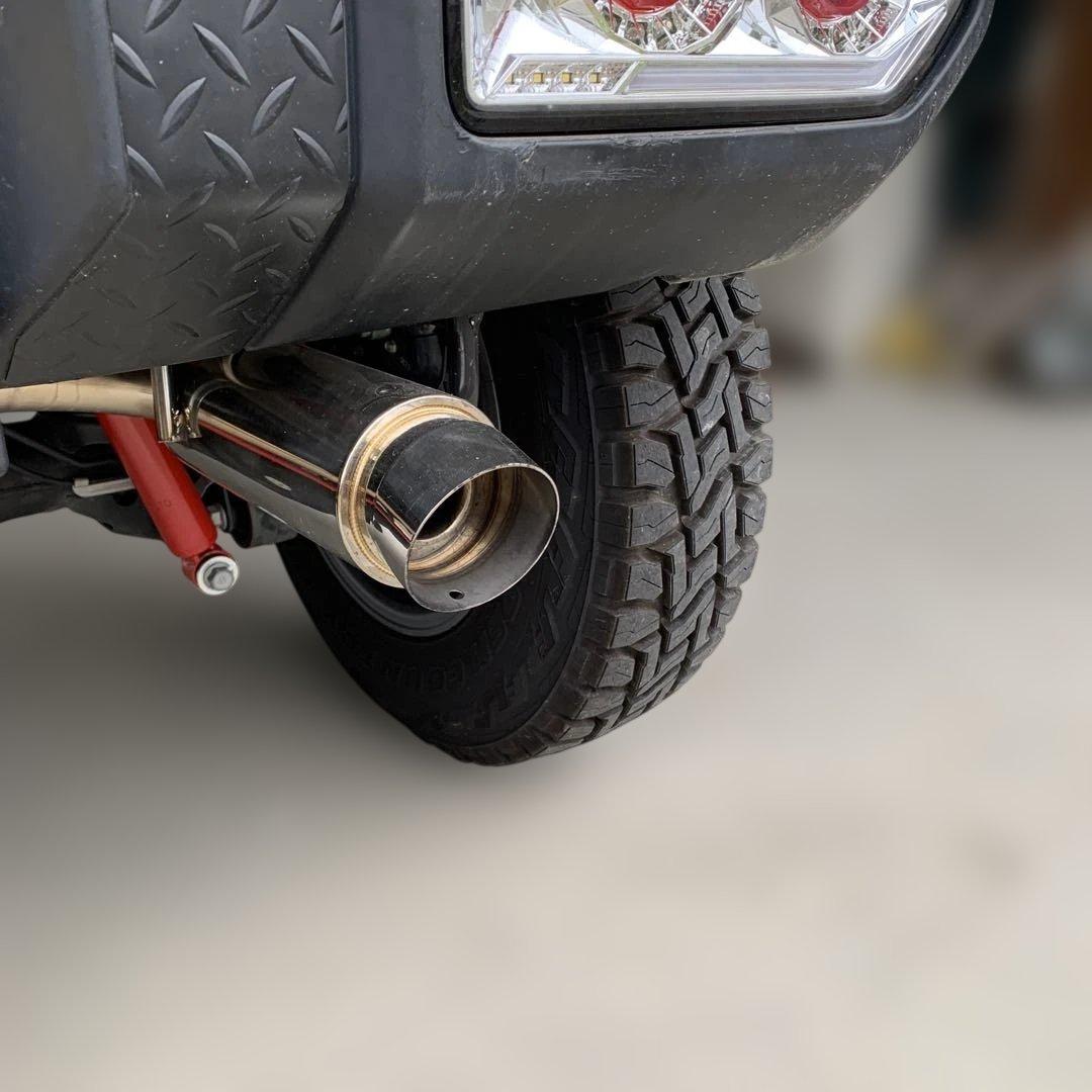 JB64W ジムニー　ウィルズウィン　砲弾　マフラー　Wirus Win