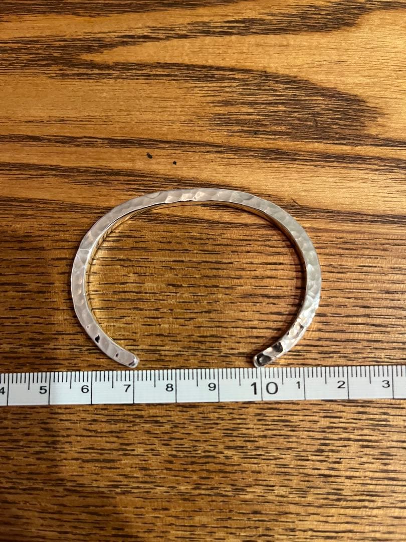 市松　シルバーバングル