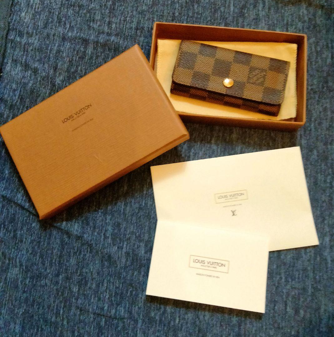 【新品未使用・廃盤品】LOUIS VUITTON ダミエ 4連キーケース