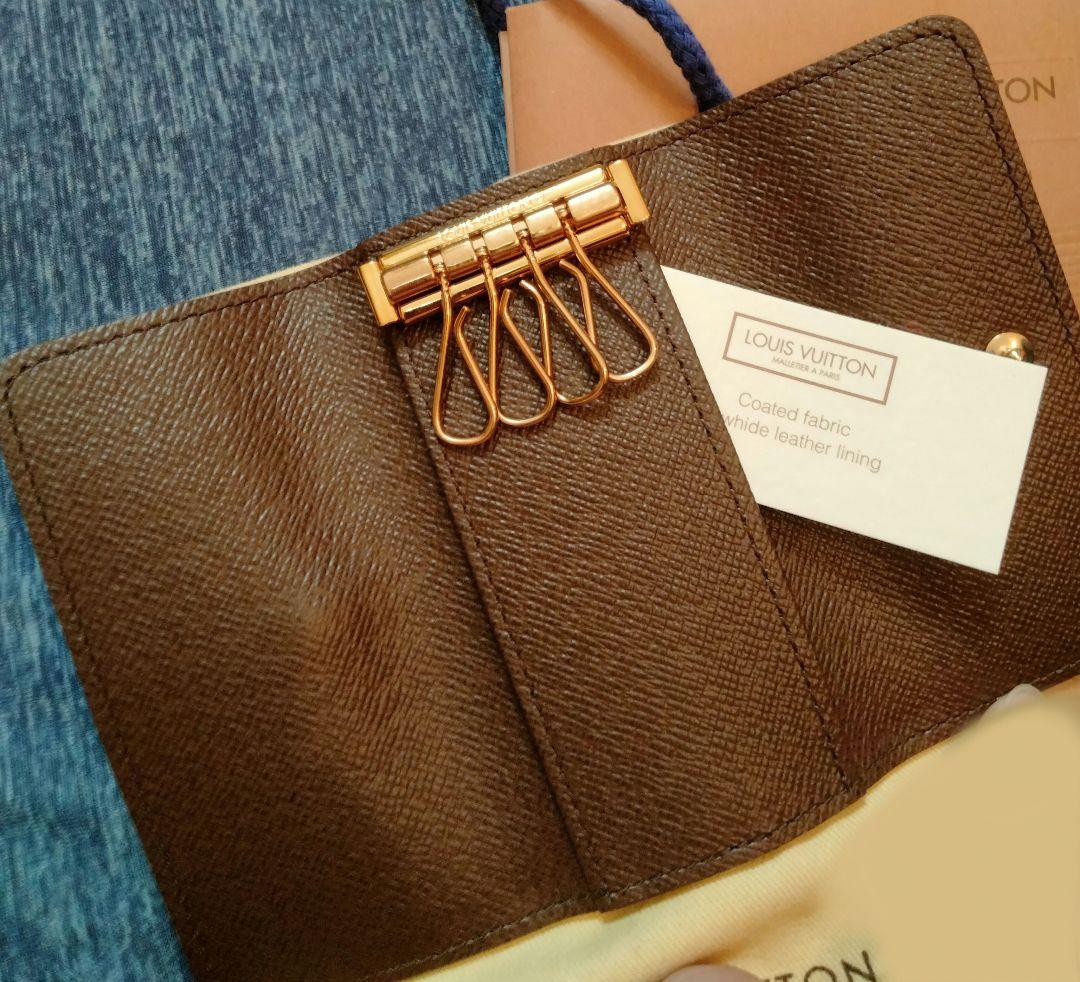 【新品未使用・廃盤品】LOUIS VUITTON ダミエ 4連キーケース