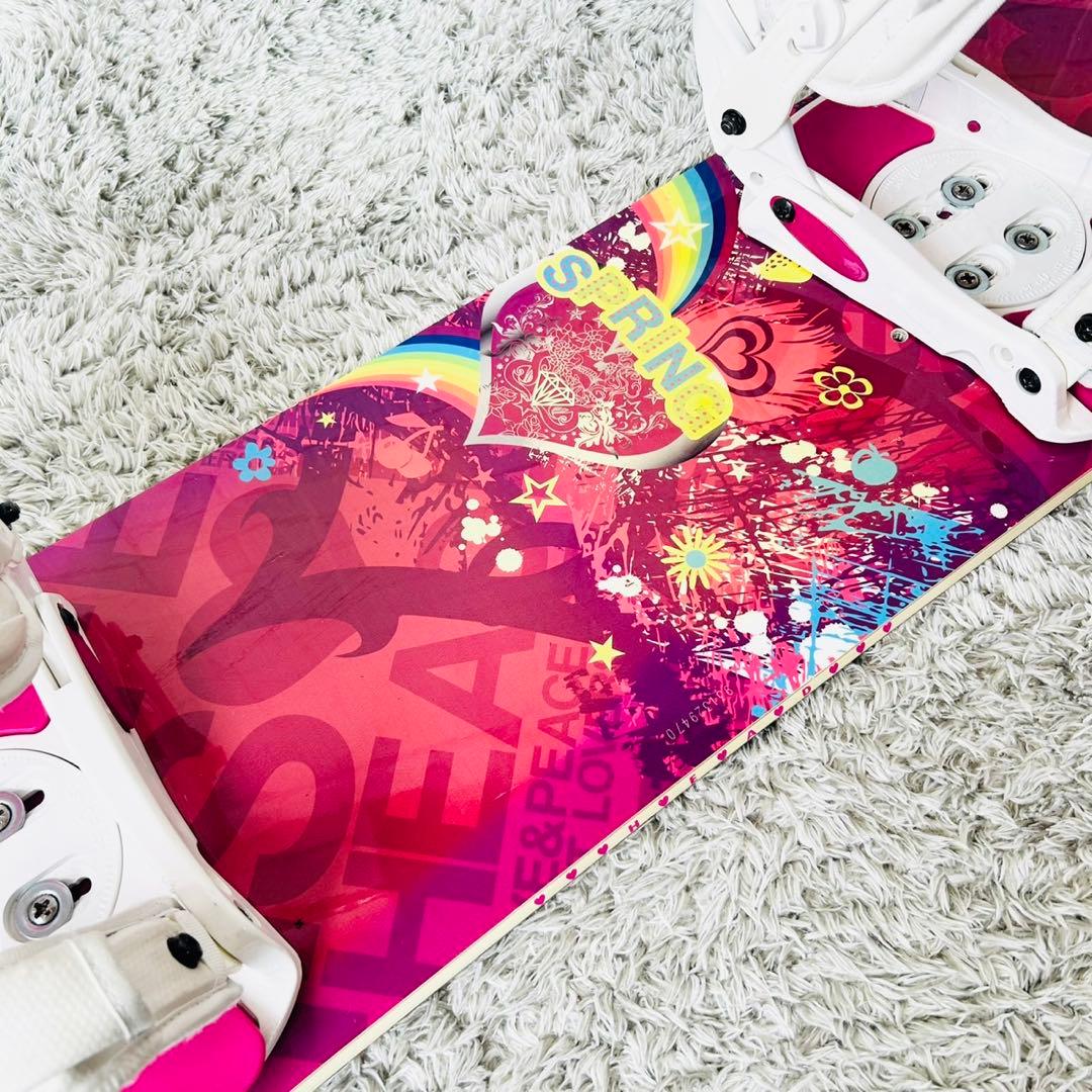 【初心者おすすめ 】HEAD　レディース　スノーボード　セット　146cm