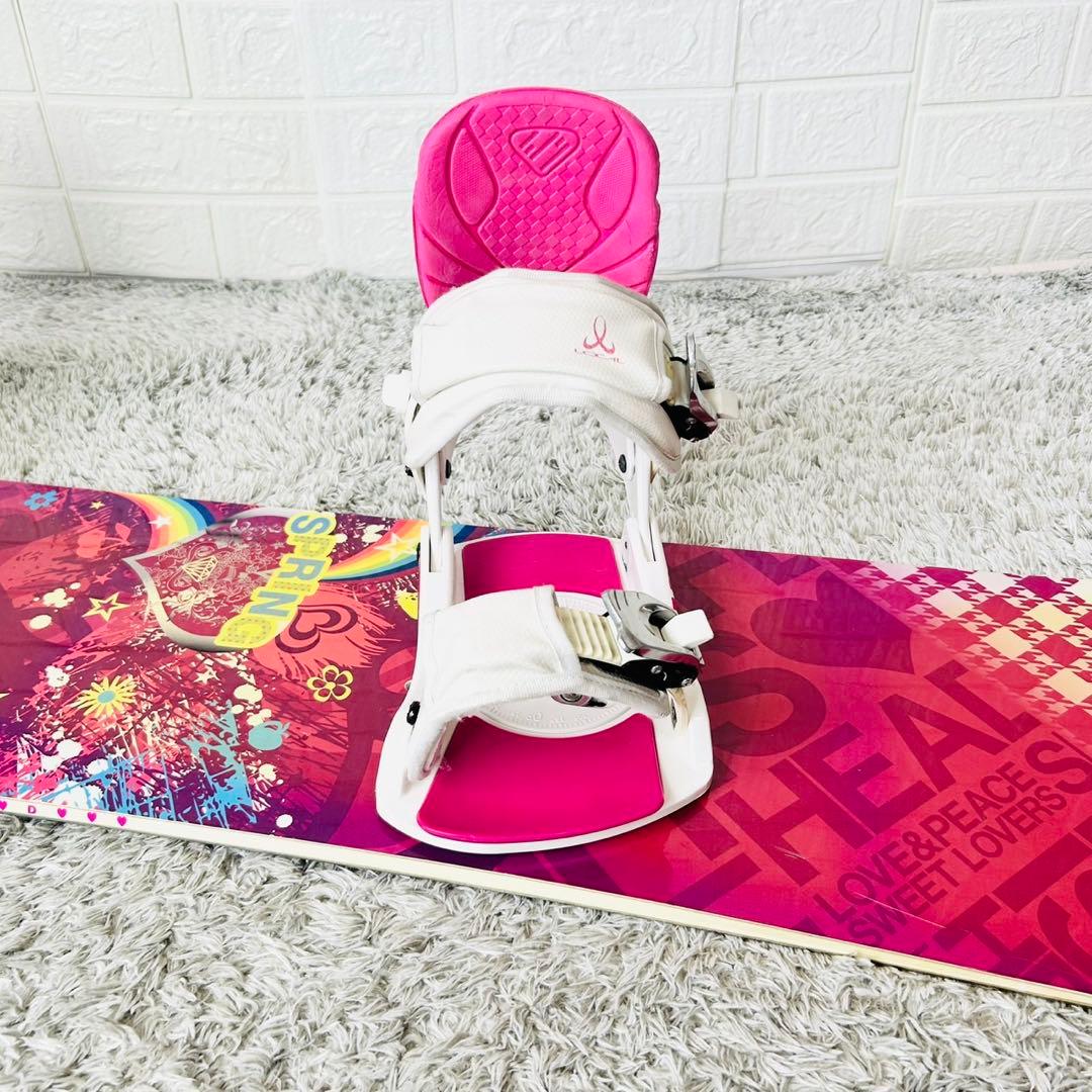 【初心者おすすめ 】HEAD　レディース　スノーボード　セット　146cm