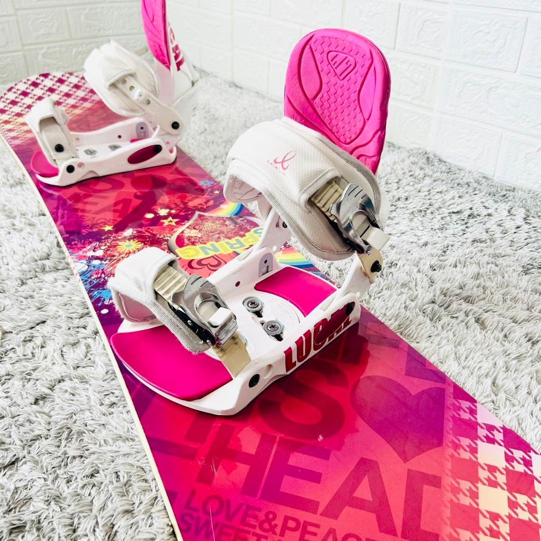 【初心者おすすめ 】HEAD　レディース　スノーボード　セット　146cm