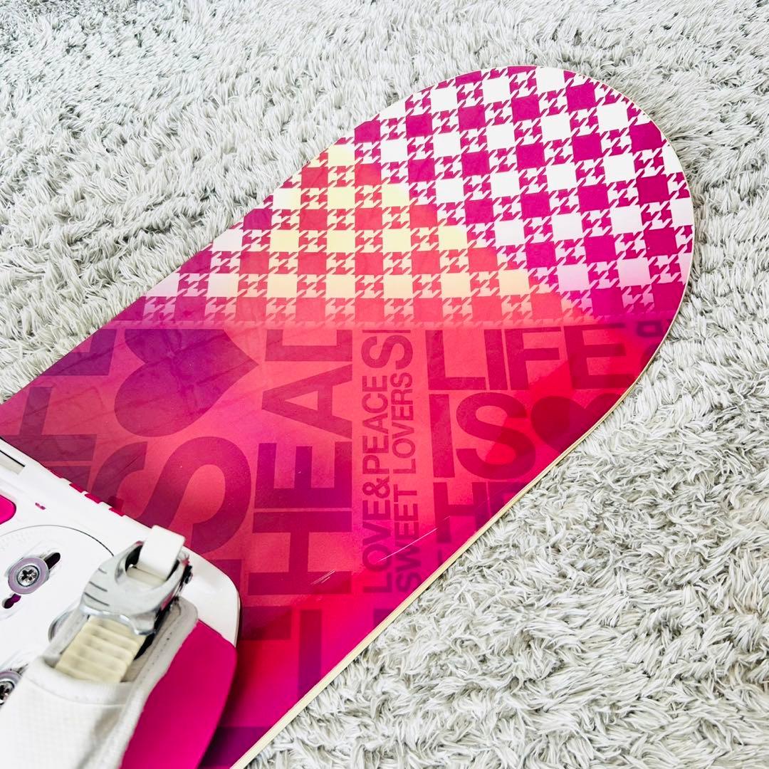 【初心者おすすめ 】HEAD　レディース　スノーボード　セット　146cm